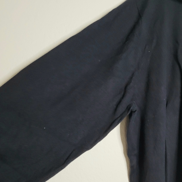 Riley & Rae V-Neck Polo Black Sweater XXL - Picture 3 of 9